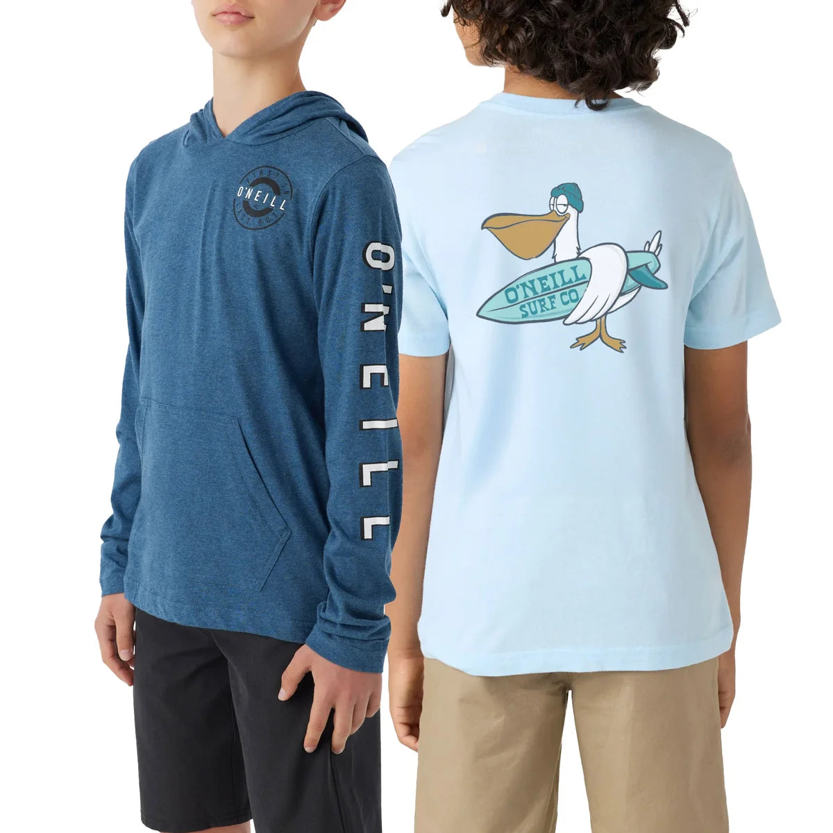 O'NEILL - Ensemble de 2 Chandails pour Garçon-Boys-t-shirt-and-hoodie-set-bleu-blue-2001717-1916550
