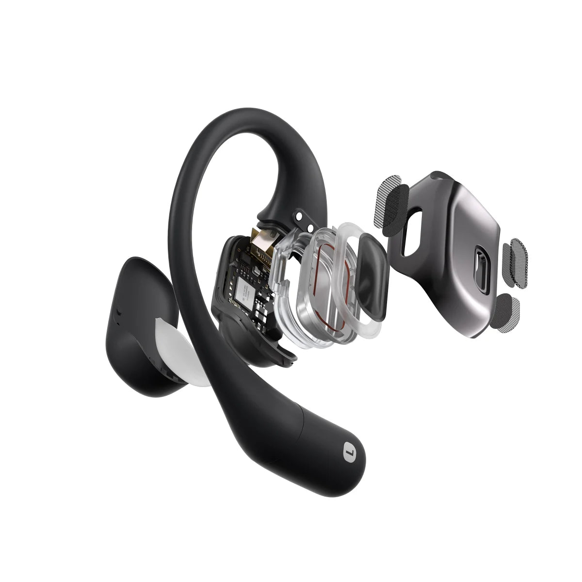 SHOKZ - Écouteurs Bluetooth Sans Fil OpenFit-wireless-headphones-costco-3824032-noir-black-3