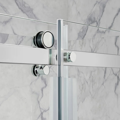 OVE - Porte et Base de Douche Elias-shower-door-&-base-kit-ensemble-costco-1838637-chrome-5