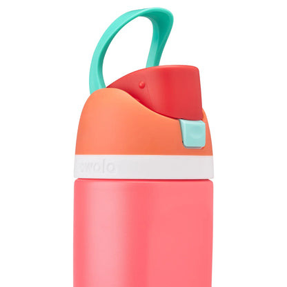 OWALA - Ensemble de 2 Bouteilles d'Eau en Acier Inoxydable FreeSip de 473 ml-pack-stainless-steel-water-bottles-costco-1856617-red-rouge-6