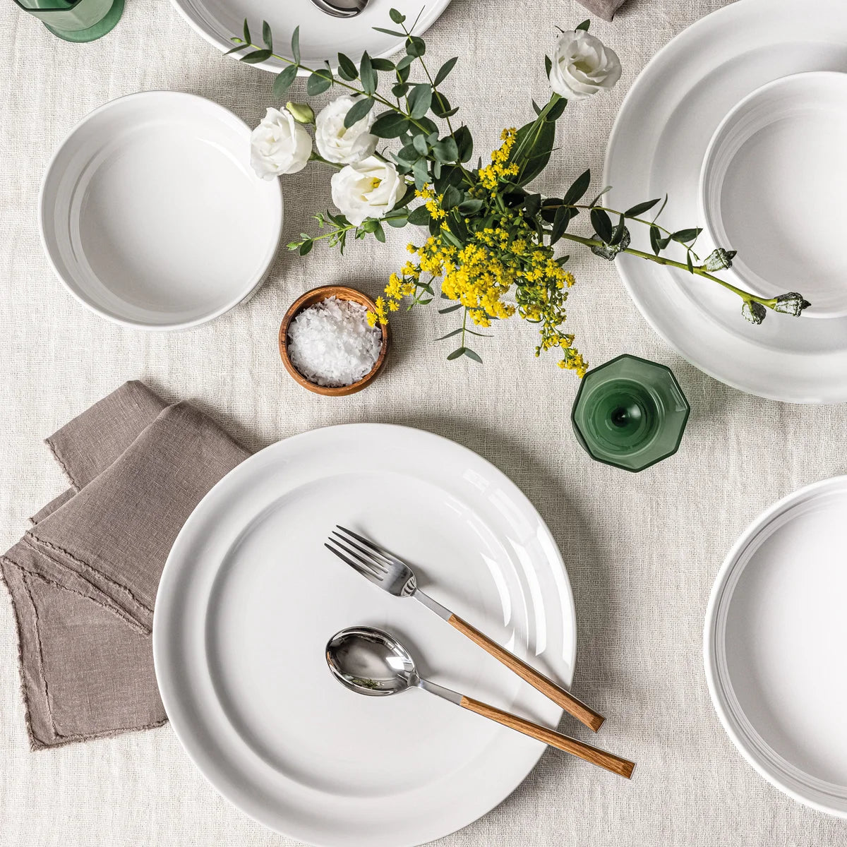 OVER &amp; BACK - Service de Vaisselle de 12 Pièces en Porcelaine&nbsp;-pocerlain-dinnerware-set-costco-1796157-5