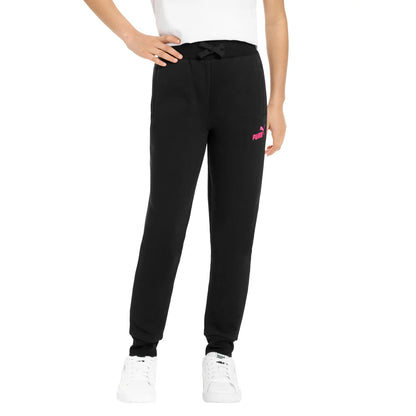 PUMA - Pantalon d'Entrainement en Molleton pour Fille-girls-fleece-jogger-costco-3415670-black-noir