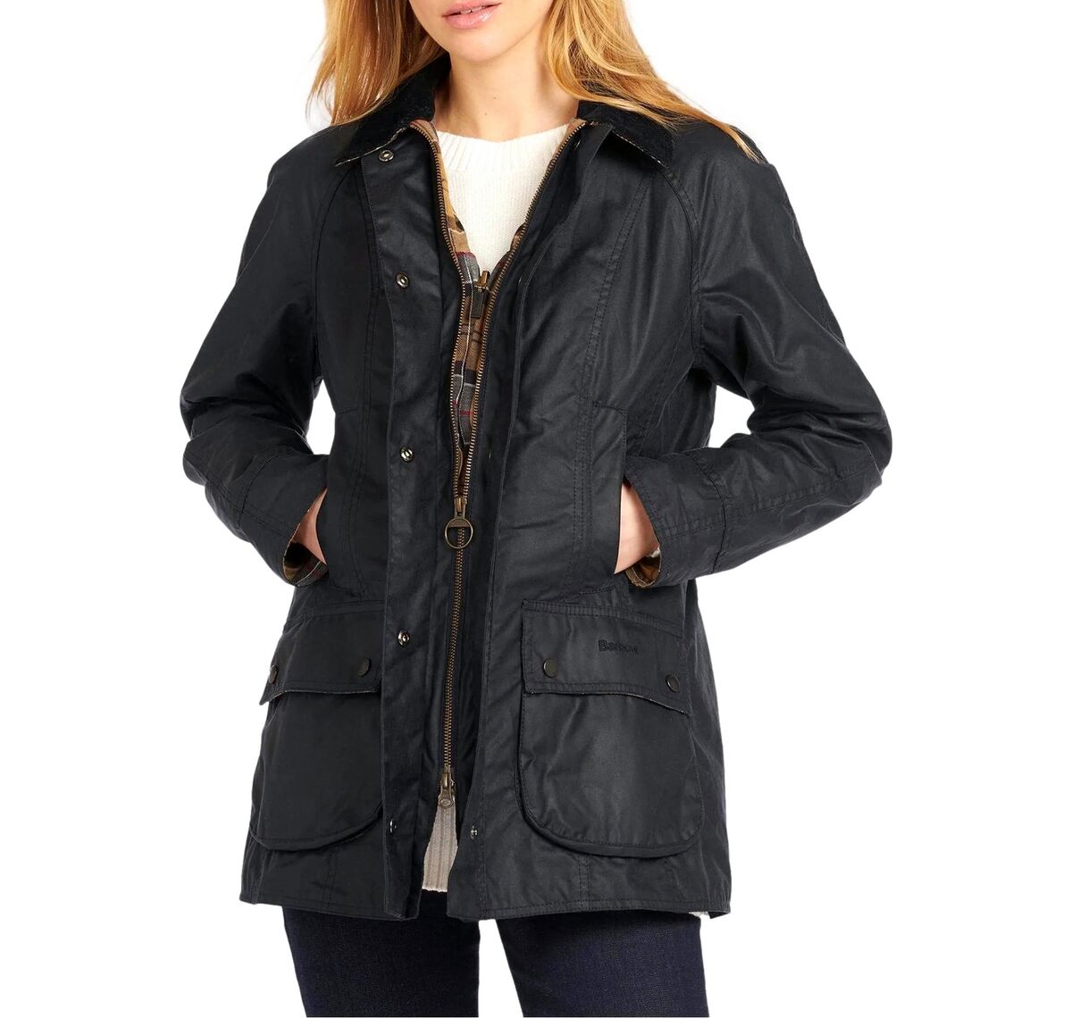 BARBOUR - Beadnell Waxed Jacket for Women