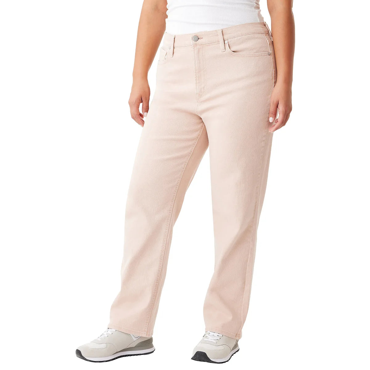 SCOTCH &amp; SODA - Jeans Étroit à Taille Haute pour Femme-high-rise-slim-fit-jeans-costco-women's-1861131-pink-rose-3