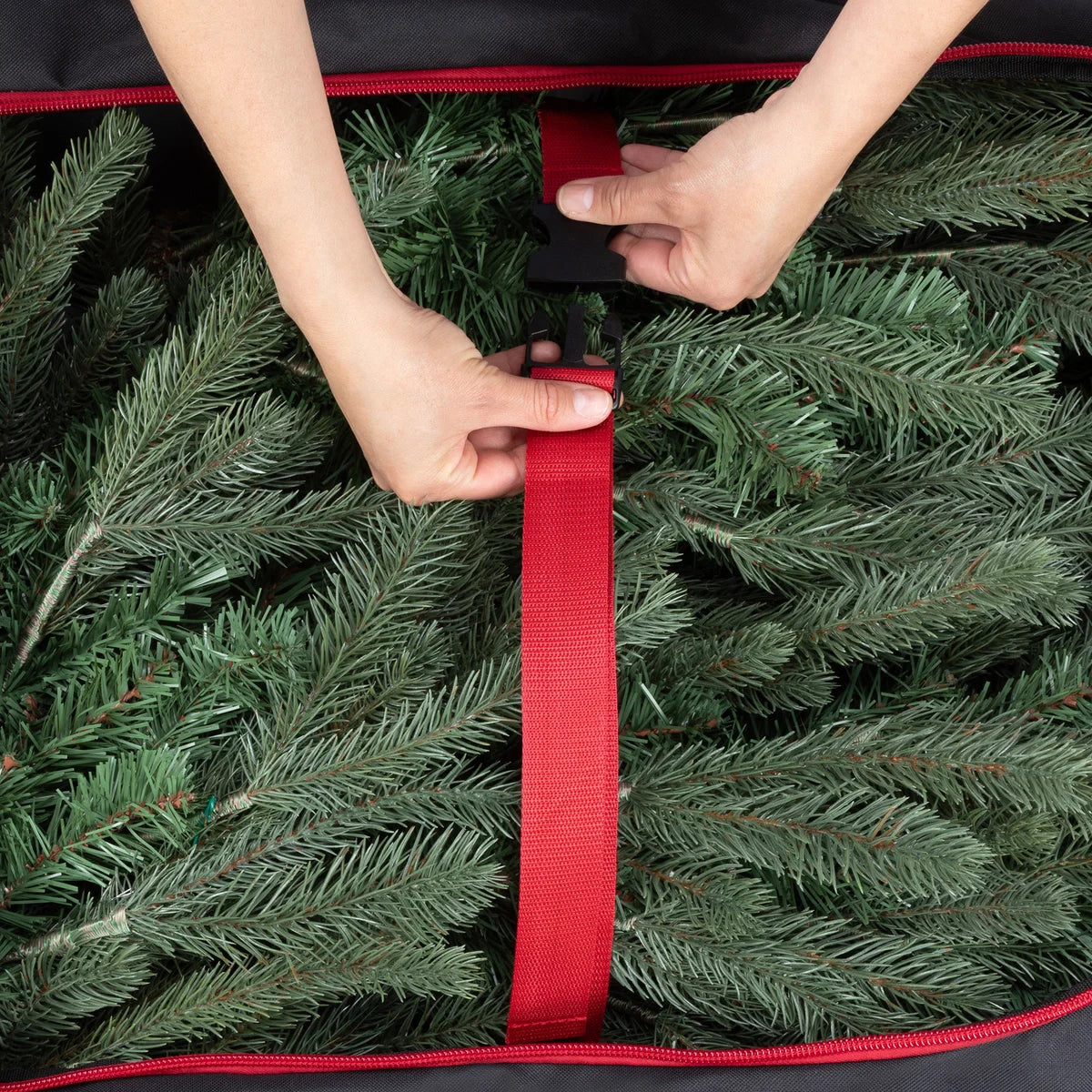 HOLIDAY - Sac pour Arbre de Noël Artificiel-christmas-tree-bag-costco-2060221-noir-black-8