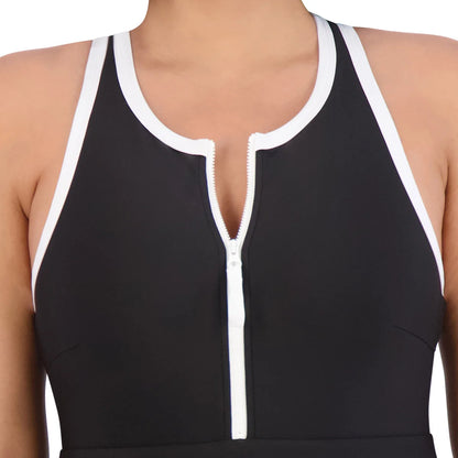 SAGE - Robe Sport avec Short Intérieur pour Femme-women's-active-dress-with-inner-short-costco-1871264-black-noir-4