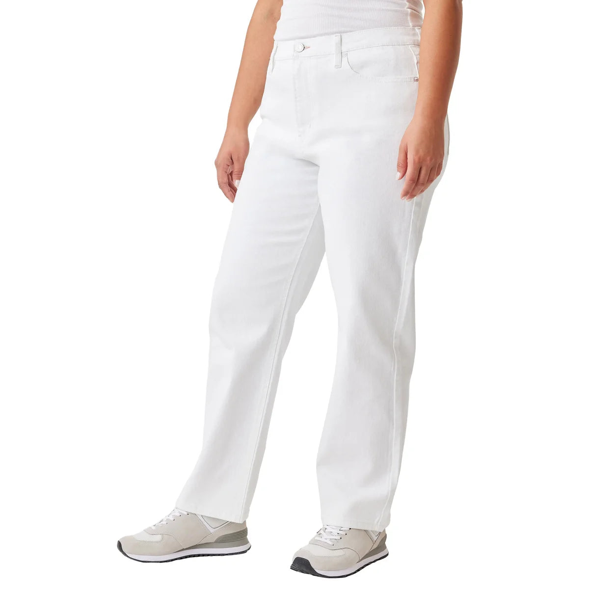 SCOTCH &amp; SODA - Jeans Étroit à Taille Haute pour Femme-high-rise-slim-fit-jeans-costco-women's-1861131-white-blanc-2