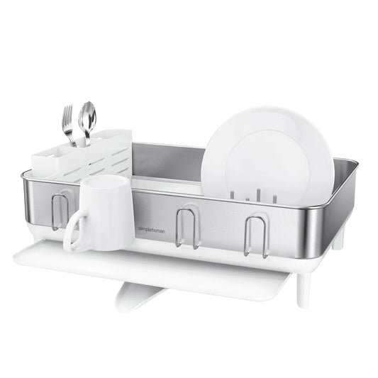 SIMPLEHUMAN - Égouttoir en Acier Inoxydable-dish-rack-stainless-steel-costco-1737608