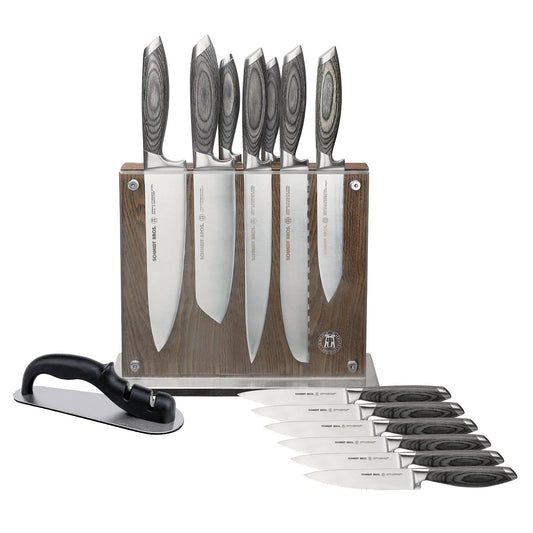 SCHMIDT BROTHERS - Ensemble de Couteaux avec Bloc de Rangement, 15 Pièces-piece-knife-block-costco-1788253