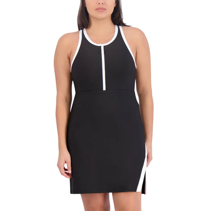 SAGE - Robe Sport avec Short Intérieur pour Femme-women's-active-dress-with-inner-short-costco-1871264-black-noir