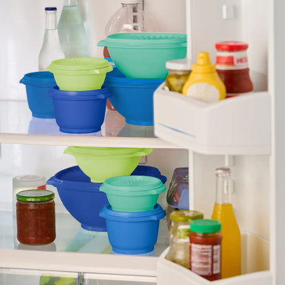 TUPPERWARE - Ensemble 16 Pièces Collection Heritage-container-set-costco-1825596-blue-bleu-4