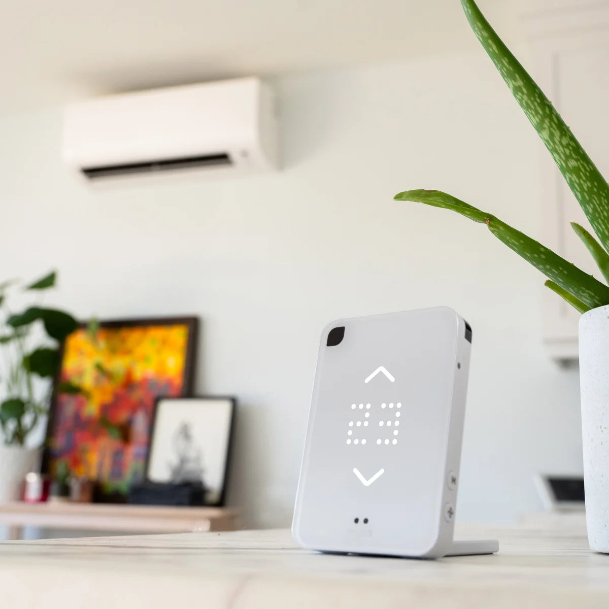 MYSA - Thermostat Intelligent pour Thermopompes Mini Split et Climatiseur *Boite Ouverte*-smart-thermostat-mini-split-heat-pumps-and-ac-costco-1806838-7