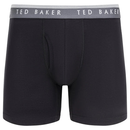TED BAKER - Paquet de 4 Caleçon Boxeur pour Homme-PACK-MEN'S-BOXER-BRIEF-COSTCO-7947271-BLACK-NOIR-5