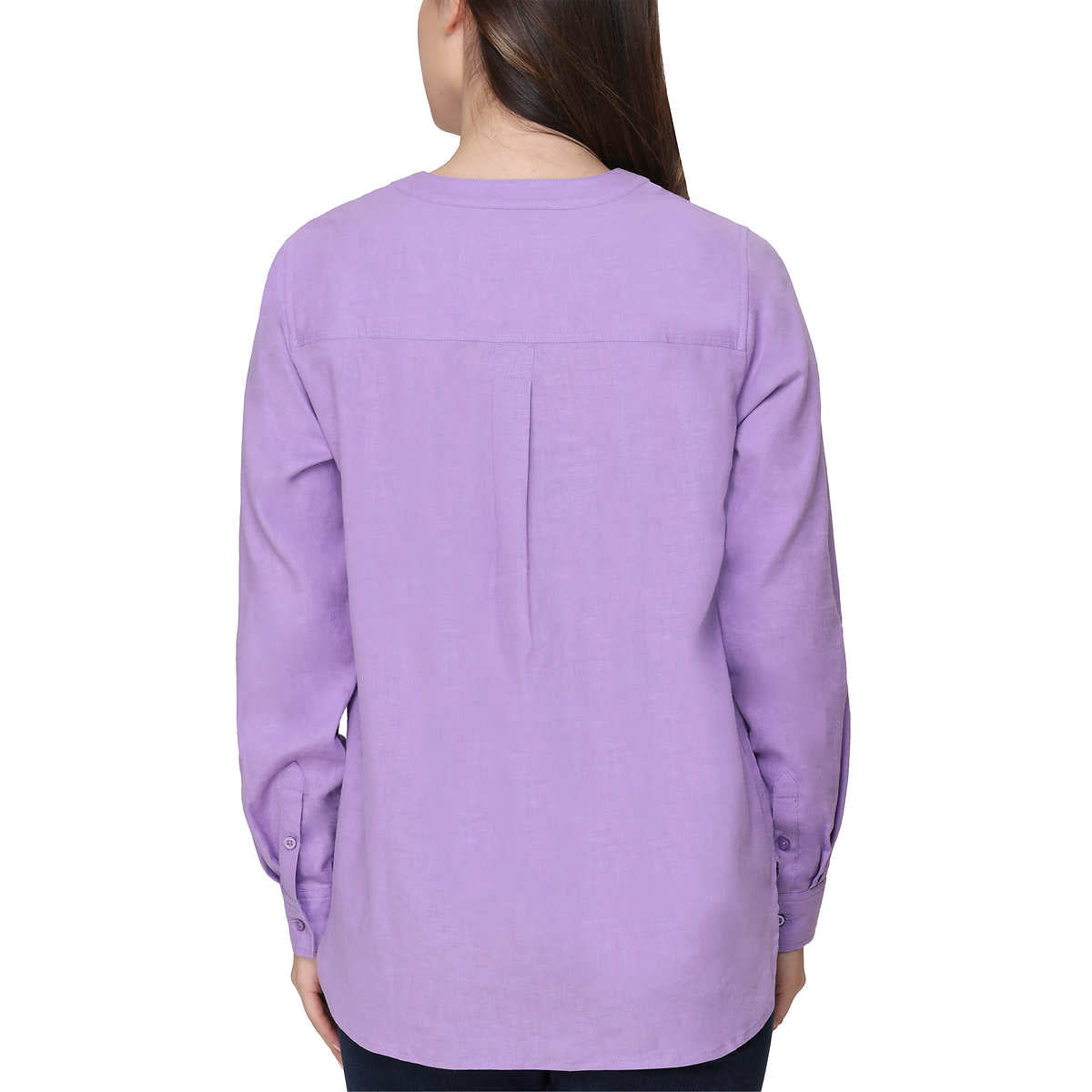 tahari-chemise-manches-longueur-ajustable-femme-women's-roll-tab-shirt-8