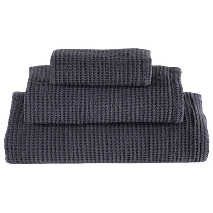 TALESMA - Ensemble de 3 Serviettes de Bain-bath-set-piece-towel-costco-2482094-dark-grey-gris-foncé