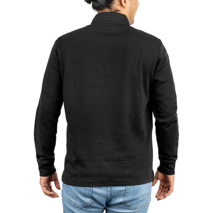 TOMMY HILFIGER - Polo à Manches Longues pour Homme-Mens-Long-Sleeve-Polo-Noir-Black-1803435