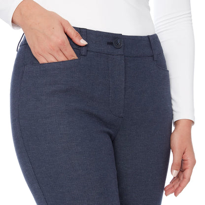 UP! - Pantalon en Coton Extensible pour Femme-women's-stretch-coton-pants-costco-2816134-blue-bleu-4