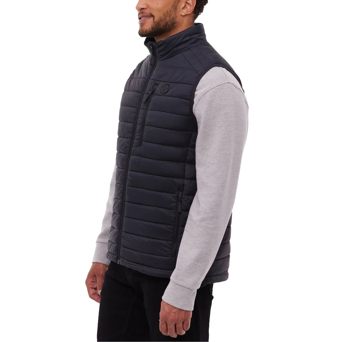 BENCH - Veste Sans Manche pour Homme-Mens-sleeveless-vest-Noir-Black-1927201-1928102