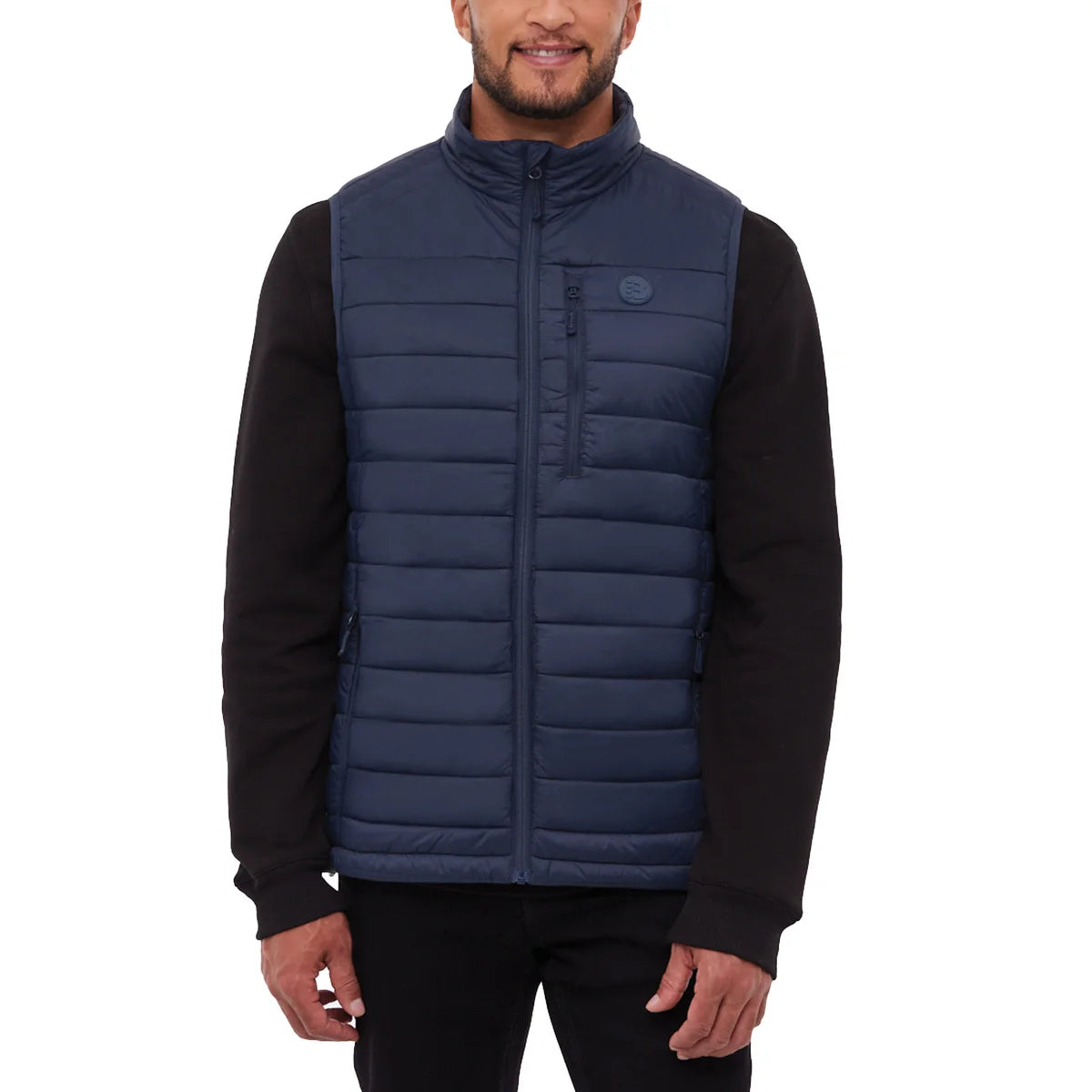 BENCH - Veste Sans Manche pour Homme-Mens-sleeveless-vest-Bleu-Marine-Blue-Navy-1927200-1928103