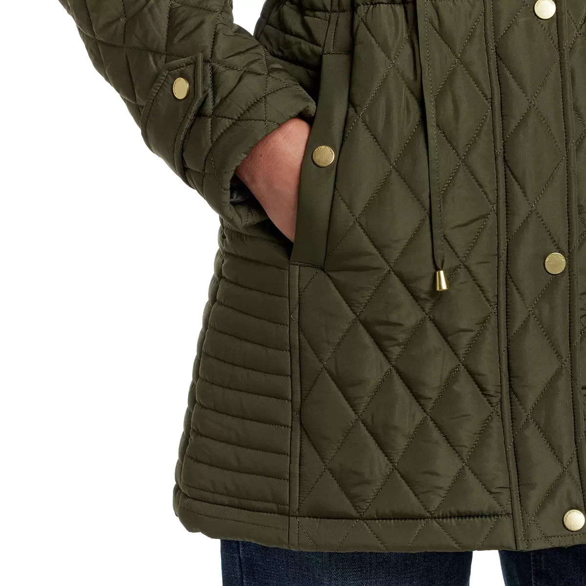 WEATHERPROOF - Manteau Léger pour Femme-Womens-Mid-Season-Coat-Vert-Green-2315502-6