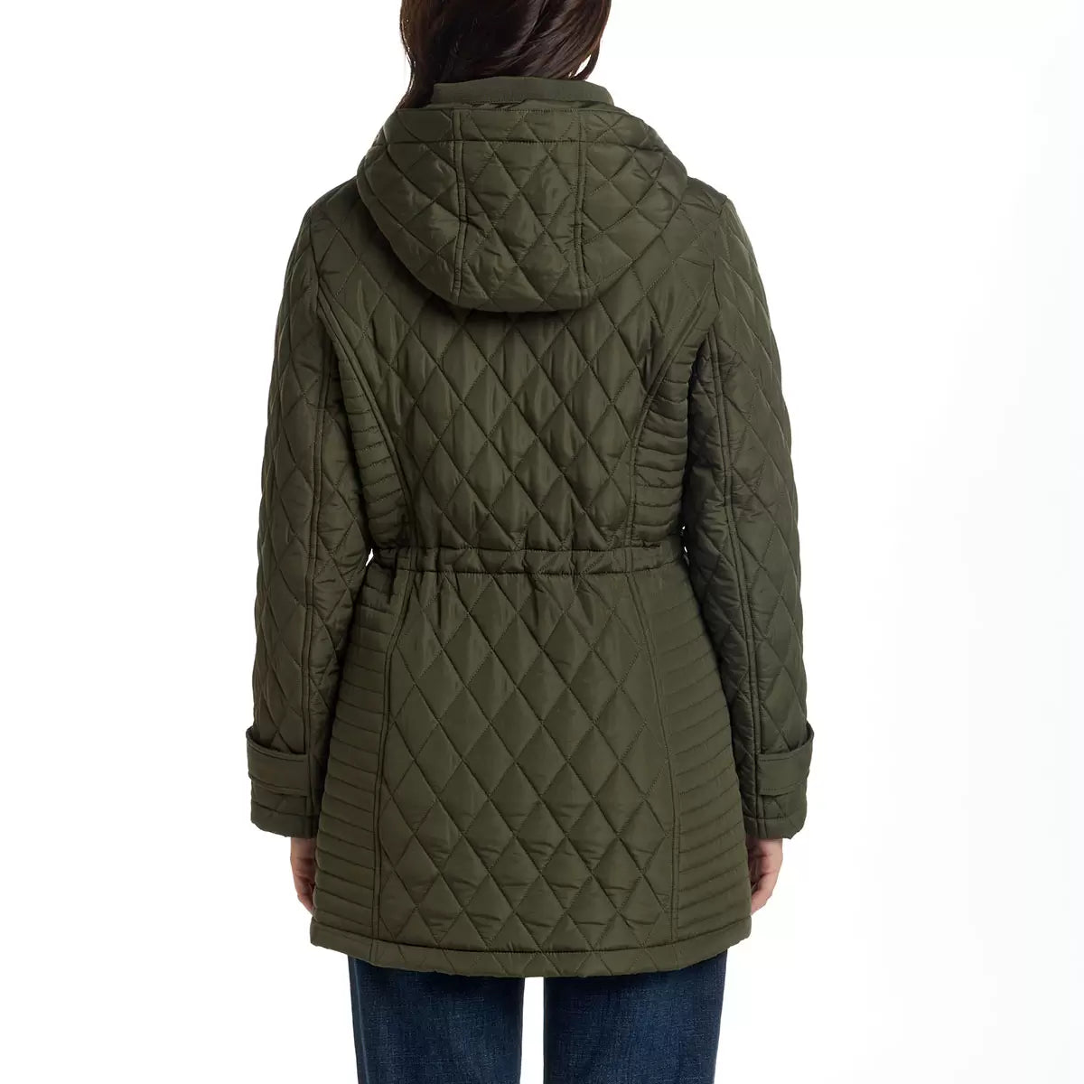 WEATHERPROOF - Manteau Léger pour Femme-Womens-Mid-Season-Coat-Vert-Green-2315502-6