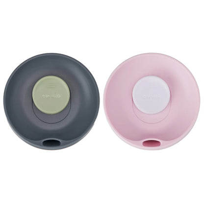 OWALA - Ensemble de 2 Tasses de Voyage SmoothSip de 590 ml-pack-travel-mugs-Rose-Bleu-Pink-Blue-2429409