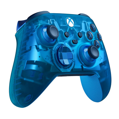 XBOX - Manette Sans Fil Édition Spéciale Sky Cipher-special-edition-wireless-controller-costco-1867336-blue-bleu-3
