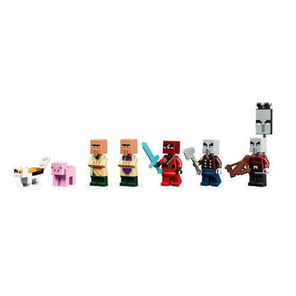 LEGO-MINECRAFT-ATTAQUE-VILLAGEOIS-21160-2