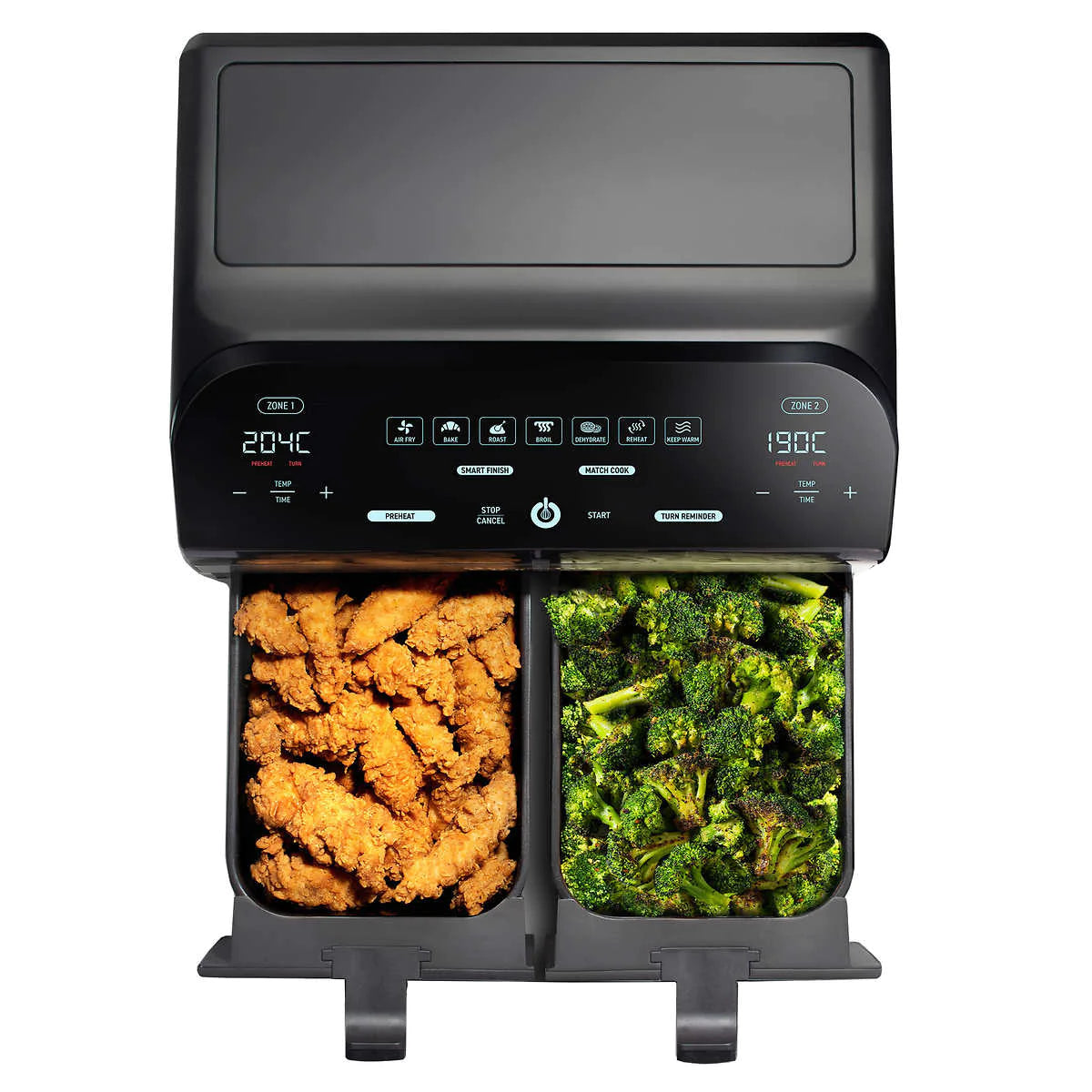 fourmis-friteuse-numérique-air-chaud-deux-paniers-dual-basket-digital-air-fryer-3