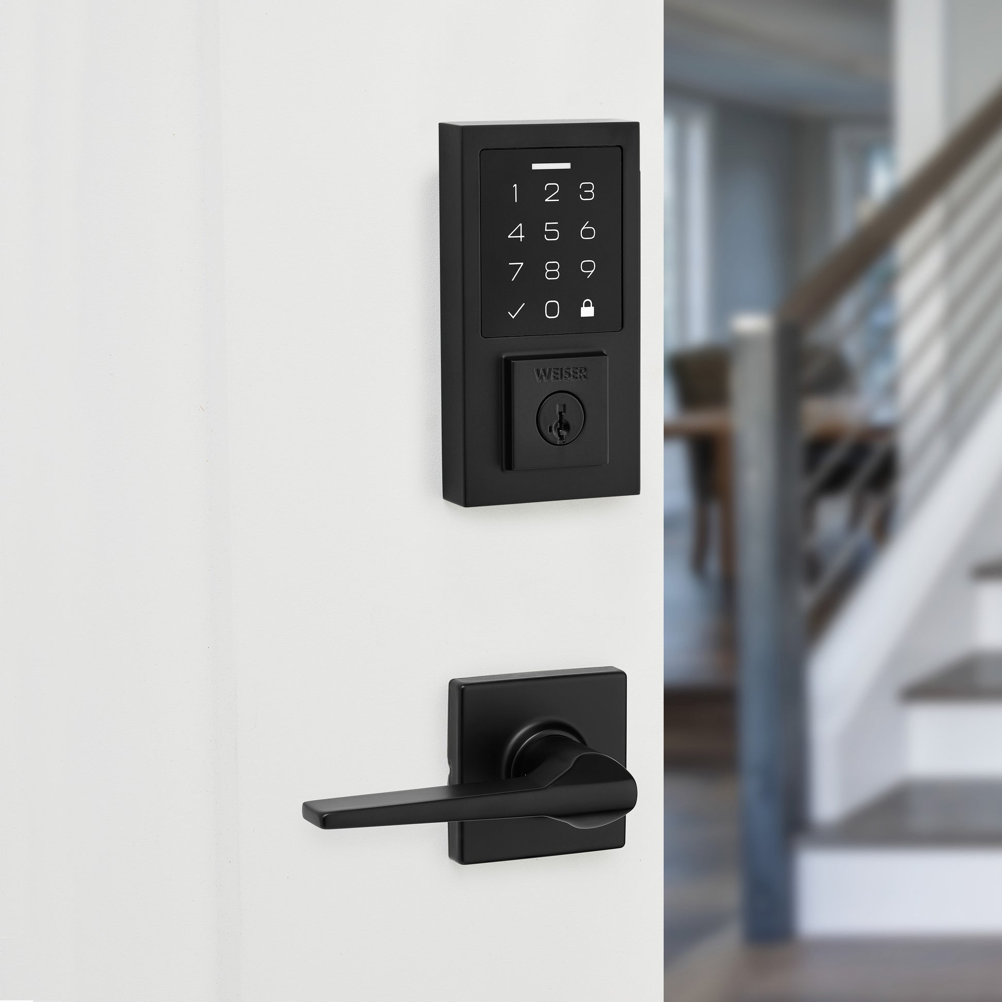 weiser-ensemble-combo-serrure-électronique-poignée-touchpad-deadbolt-handleset-combo-pack-5